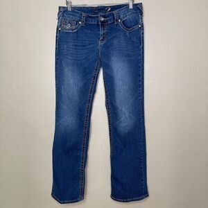 Seven7 Jeans Womens 32 Blue Bootcut Denim Casual
